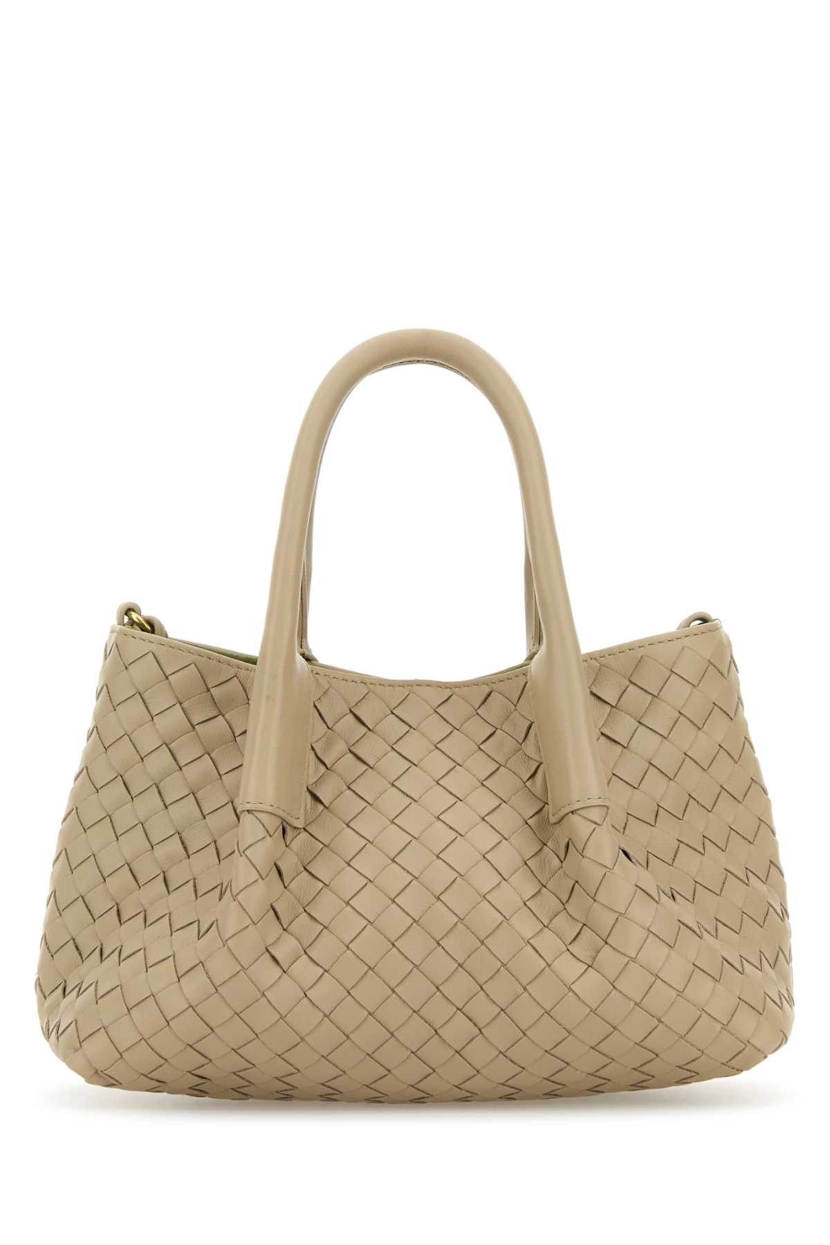 トートバッグ BOTTEGA VENETA Sand Leather Small Pinacoteca Shopping Bag Bottega Veneta Small Leather Reversible Intrecciato