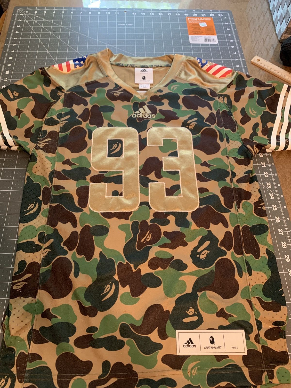 Adidas × Bape BAPE X ADIDAS JERSEY Size US S / EU 44-46 / 1 - 1 Thumbnail