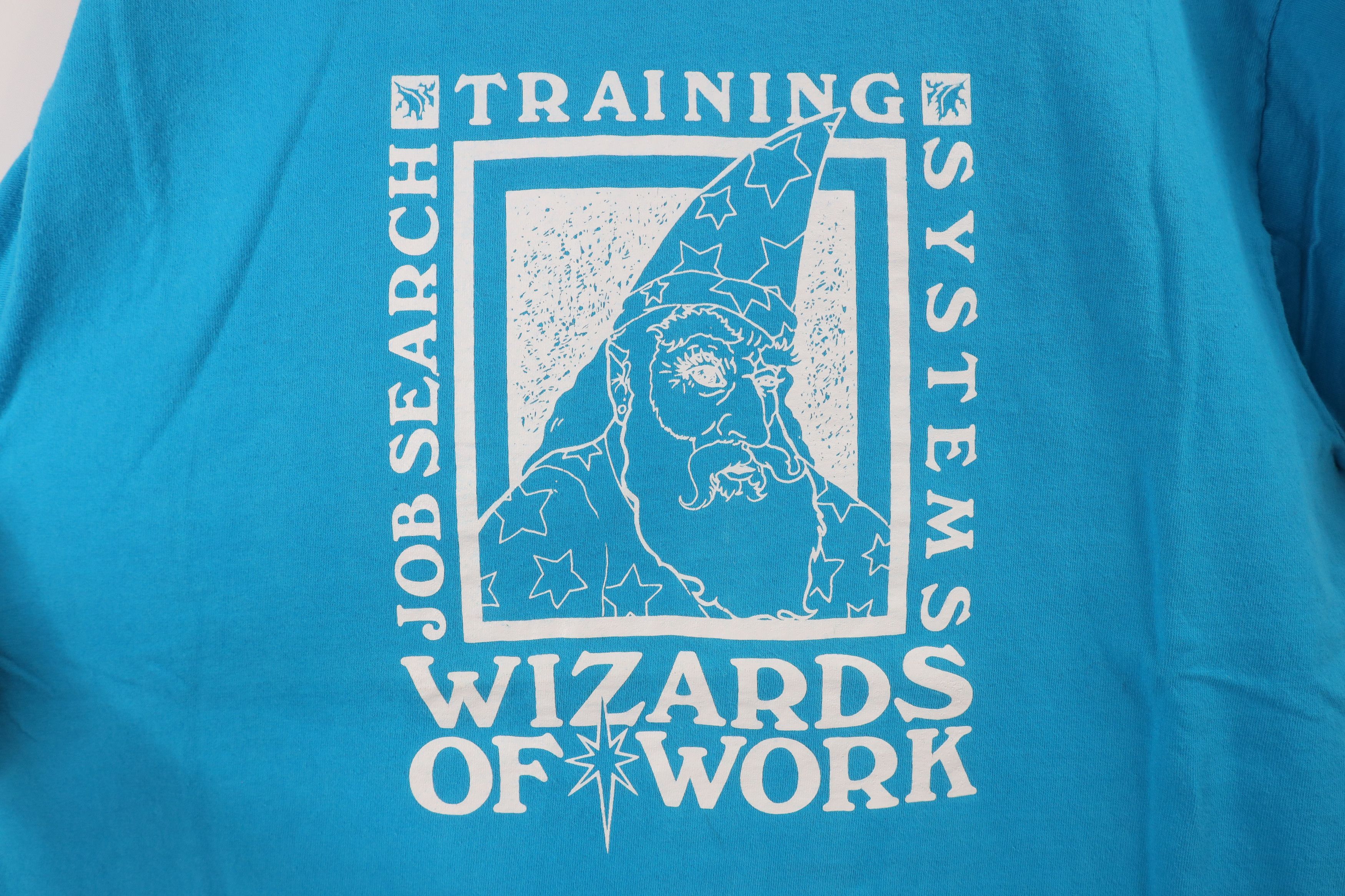 Vintage Vintage 90s of Work Job Search Book Short Sleeve T-Shirt USA Size US XL / EU 56 / 4 - 4 Thumbnail