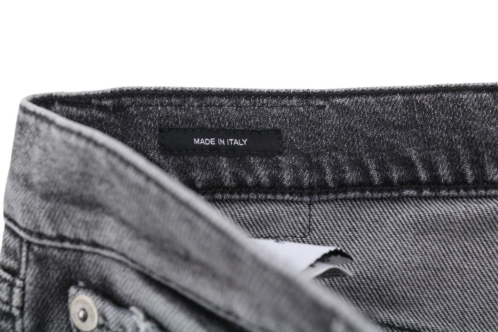 R13 BOYFRIEND 30 Vintage Grey Distress 88268 Size 30" / US 8 / IT 44 - 11 Thumbnail