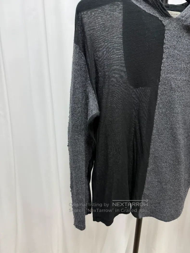 Yohji Yamamoto YOHJI YAMAMOTO Patchwork Mesh Wool Sweater Size US L / EU 52-54 / 3 - 3 Thumbnail