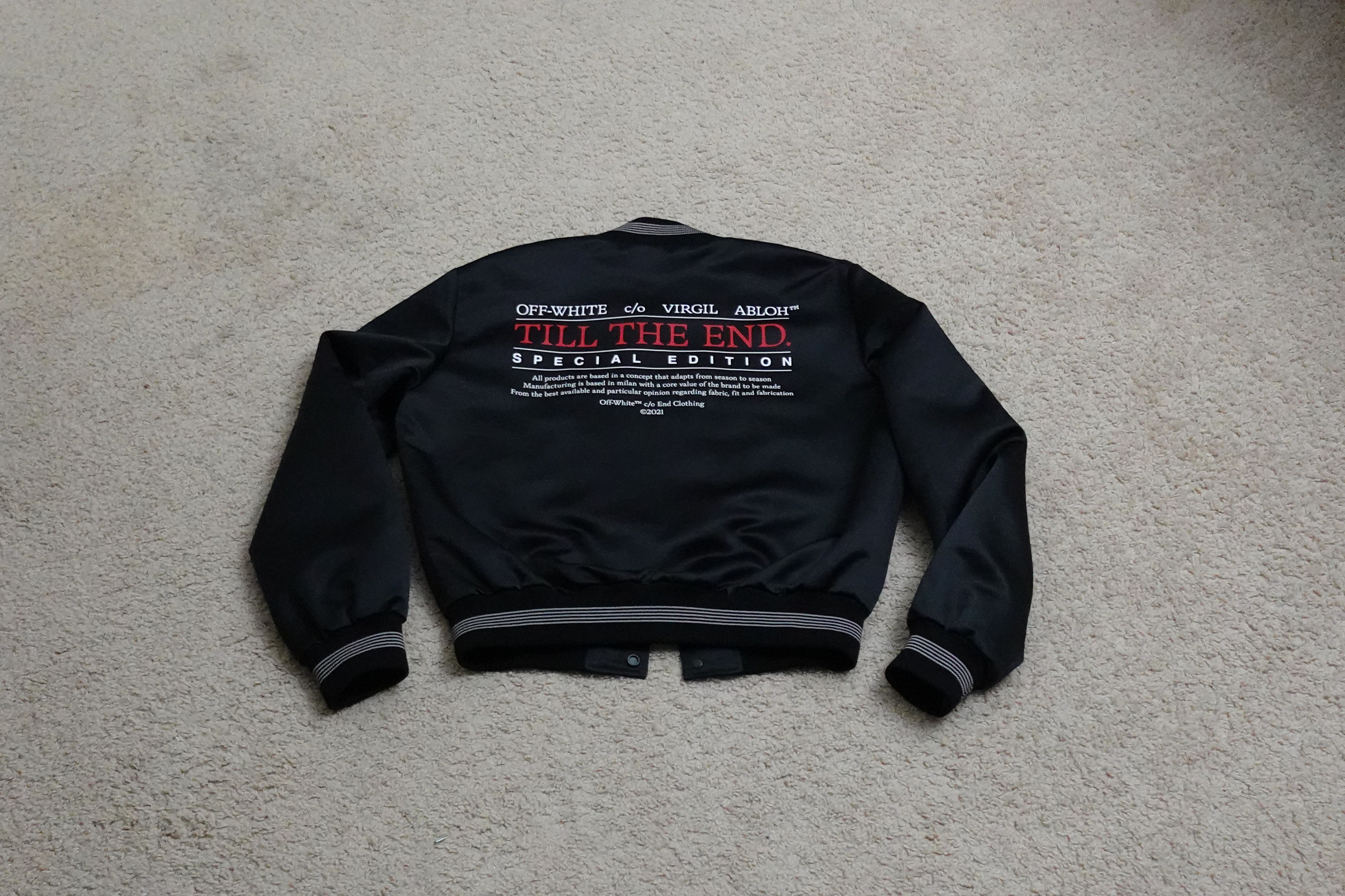 Off-White End. x Off White Till The End Jacket Virgil Abloh Size US L / EU 52-54 / 3 - 2 Thumbnail