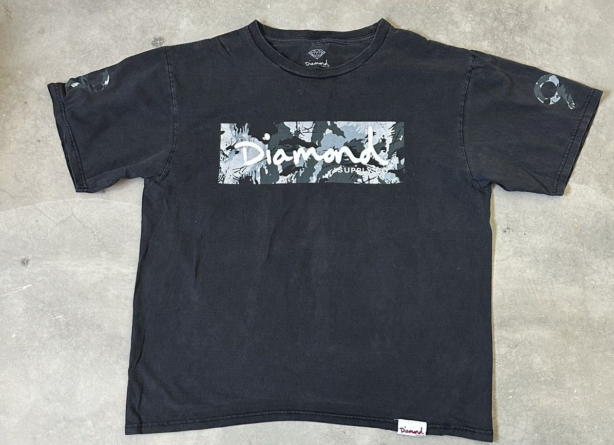 Diamond Supply Co. DIAMOND BOX LOGO TEE WELL FADED Size US XXL / EU 58 / 5 - 1 Thumbnail