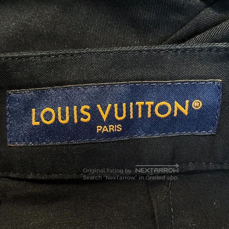 Louis Vuitton Louis Vuitton 2024 Flocked Black Shorts. Size US 35 - 6 Thumbnail