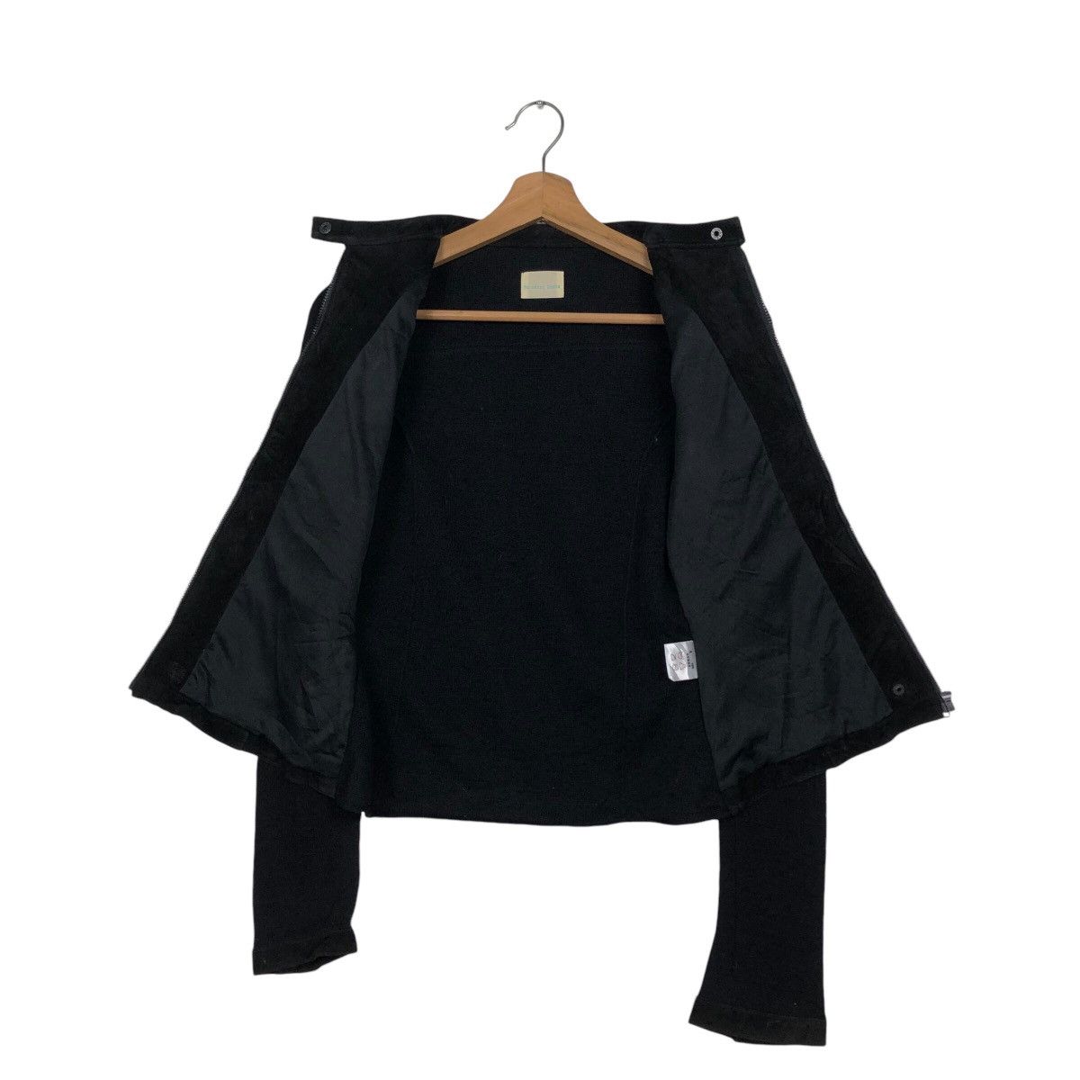 Japanese Brand 📌Cropped Zipper Biker Jacket Torrazzo Donna Size US M / EU 48-50 / 2 - 14 Thumbnail
