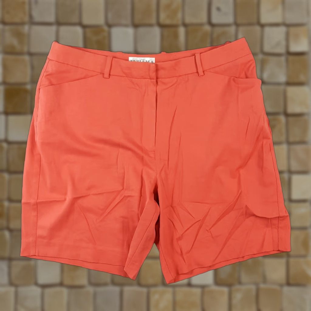 Vintage VINTAGE Tehama Women's Golf Chino Shorts Size 16 34" Waist Casual Summer Athletic Pockets Size 38" / US 16 / IT 52 - 1 Thumbnail