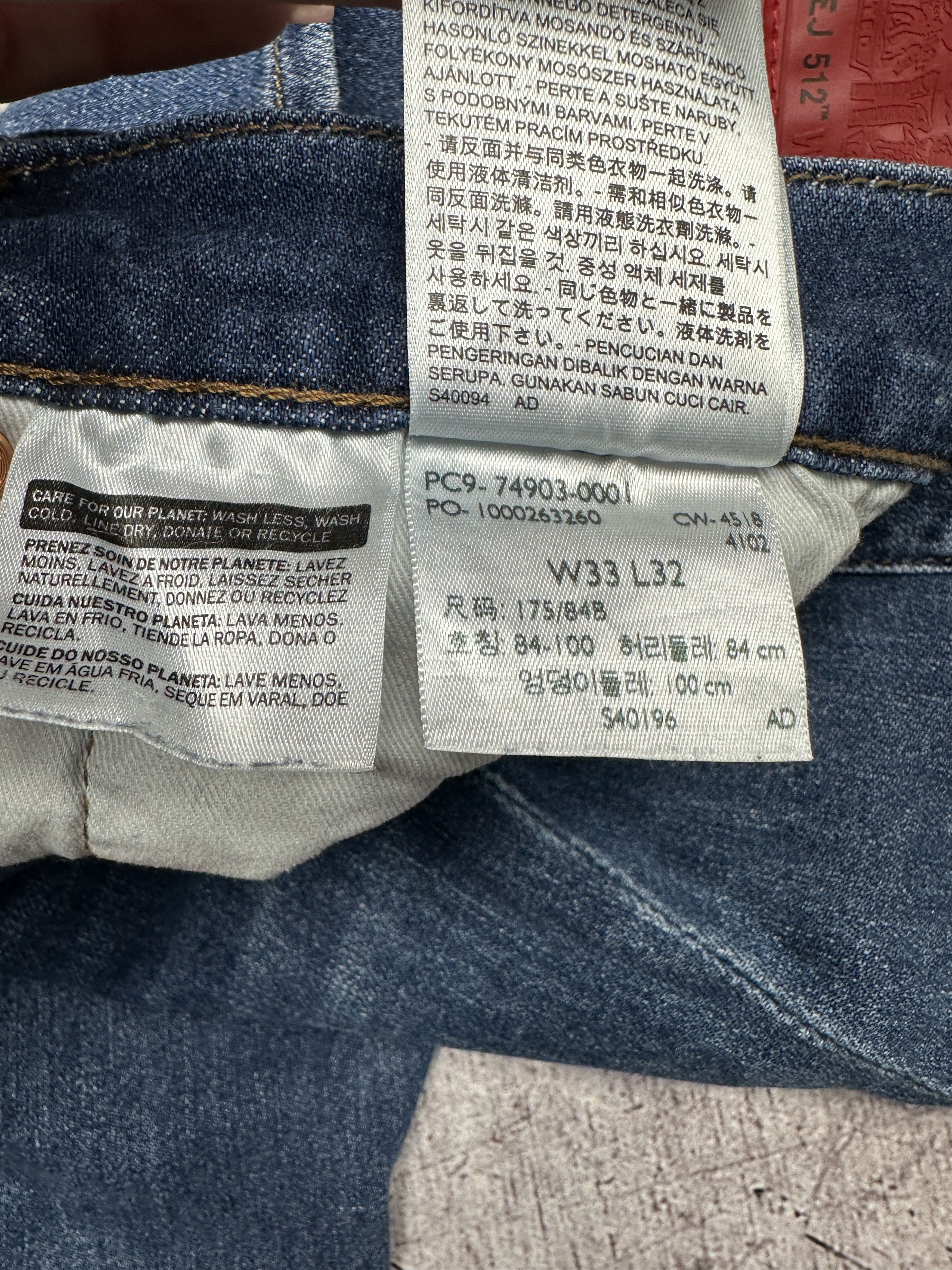 Levi's Levi's Engineered Vintage Mens Denim Pants Jeans Size US 33 - 9 Thumbnail