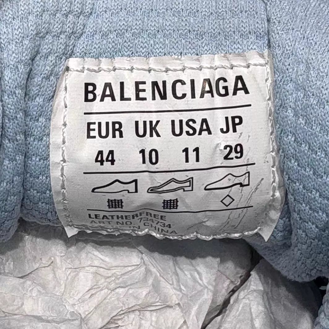 Balenciaga Balenciaga 3XL Distressed Smog Blue Dad Shoe 44 new Size US 11 / EU 44 - 8 Thumbnail