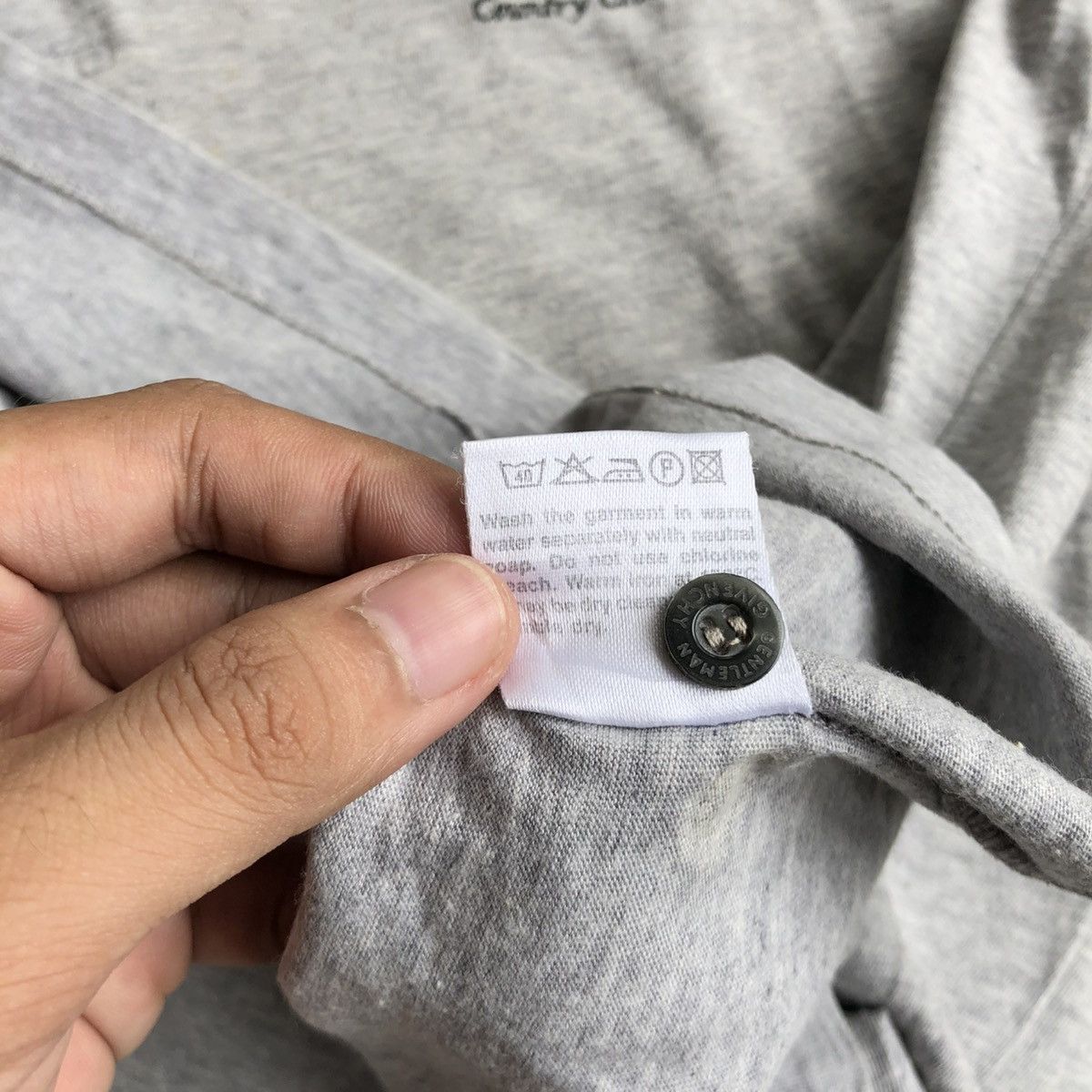Givenchy 🇮🇹Vintage Givenchy Gentleman Golf Polo T-shirt Grey Luxury Size US XL / EU 56 / 4 - 13 Thumbnail