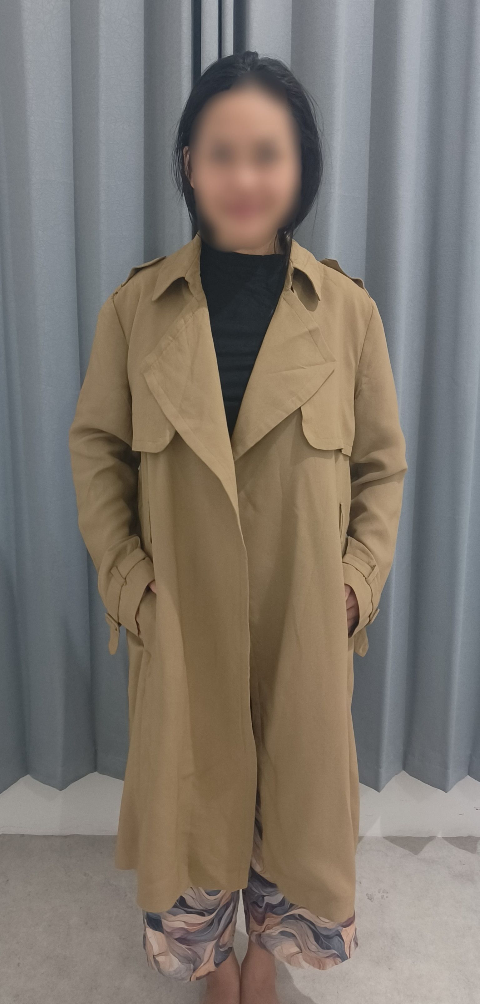 Massimo Dutti Authentic! MASSIMO DUTTI Women's Trench Coat Size M / US 6-8 / IT 42-44 - 13 Thumbnail