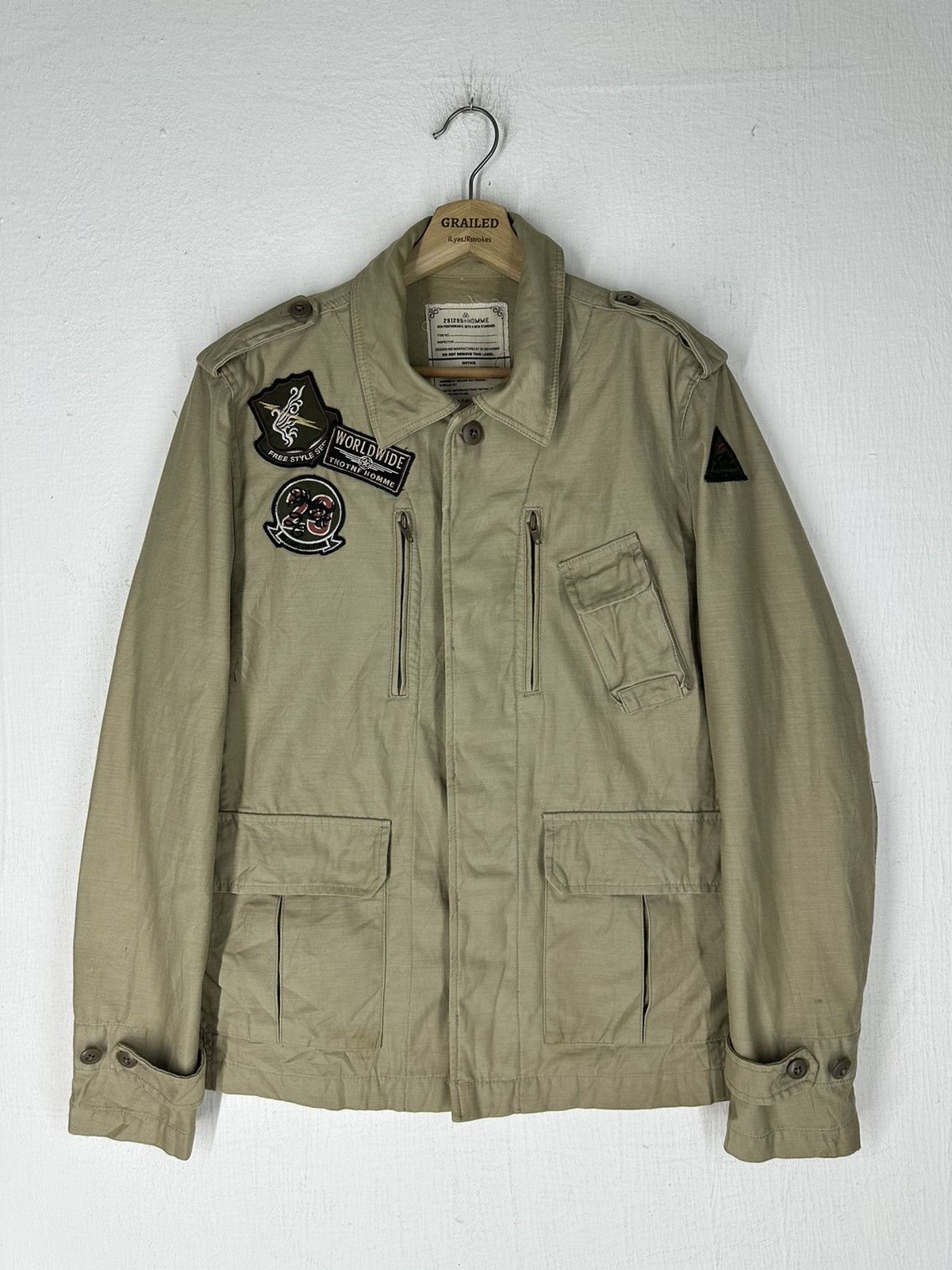 Japanese Brand 291295=Homme Military Colture Tactical Army Jacket Size US M / EU 48-50 / 2 - 1 Thumbnail