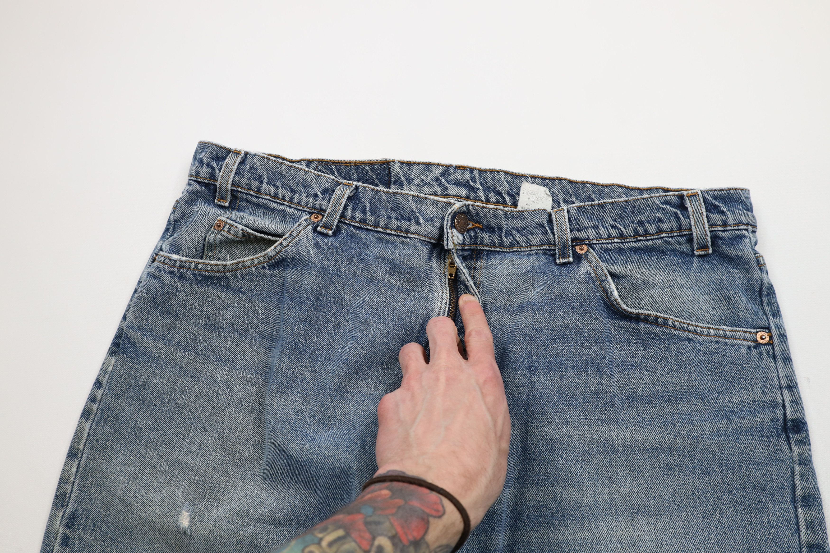 Levi's × Vintage Vintage 90s Levis 550 Orange Tab Relaxed Fit Jeans USA Size US 40 / EU 56 - 8 Thumbnail