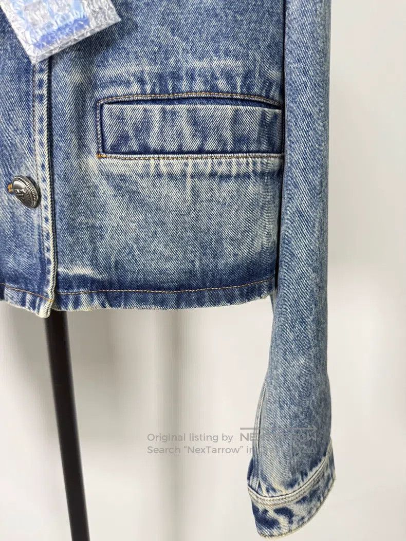 Prada Prada Round-neck denim jacket Size XXS / US 00 / IT 34 - 6 Thumbnail