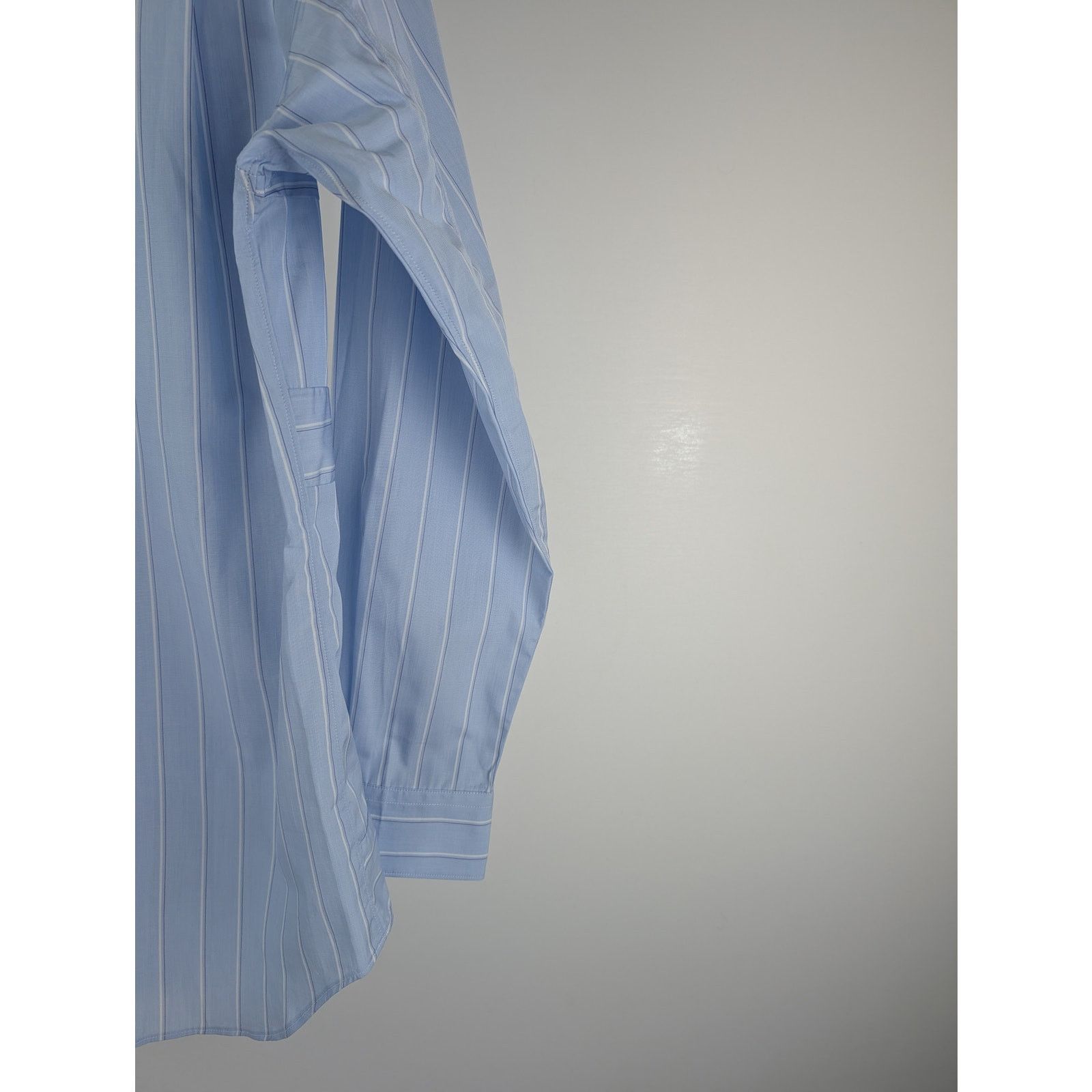 Comme des Garcons o1rshd1 Blue Cutout Patchwork Button Up Shirt in Light Blue Size US S / EU 44-46 / 1 - 10 Thumbnail