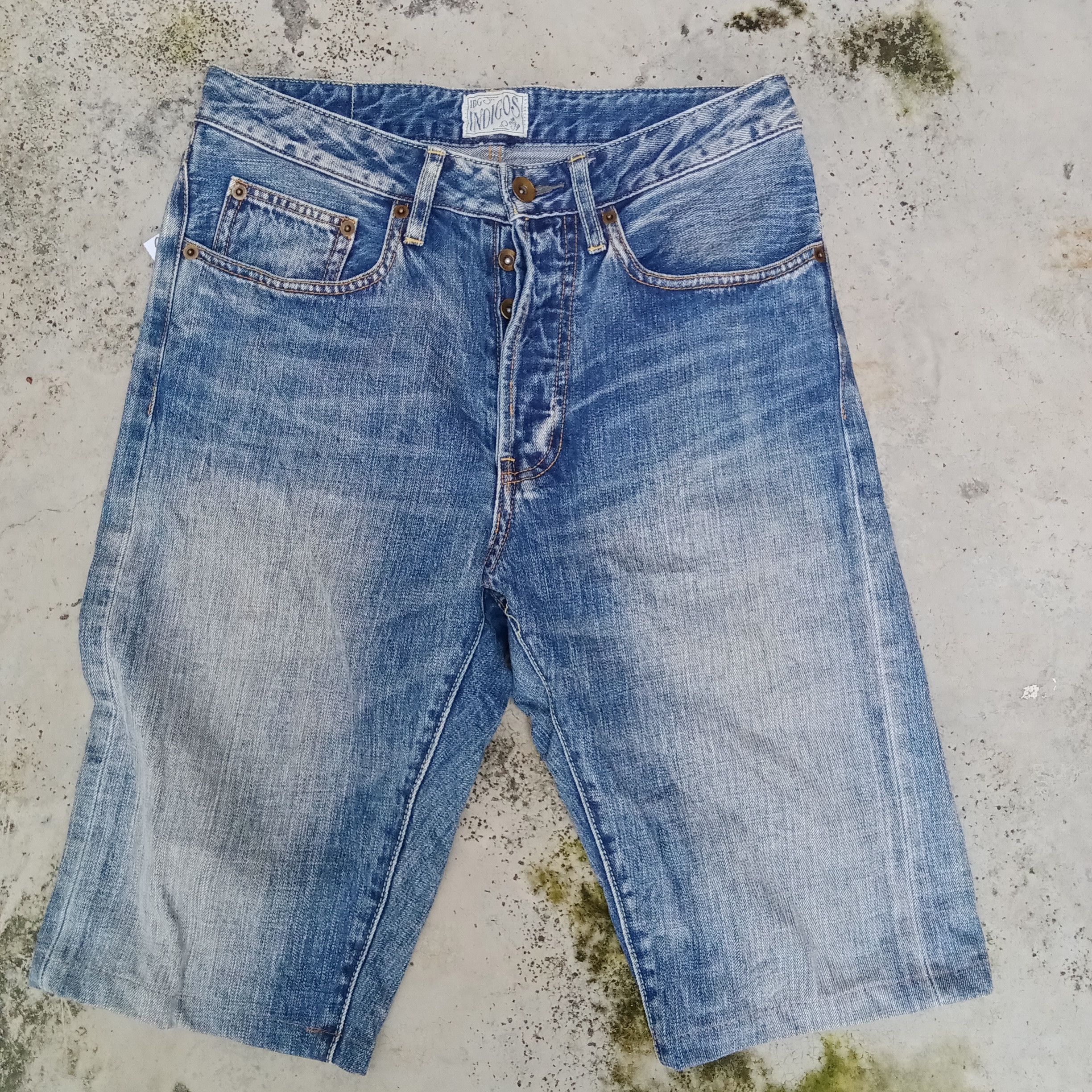 Indigo × Japanese Brand indigo denim short pant Size US 30 / EU 46 - 1 Thumbnail