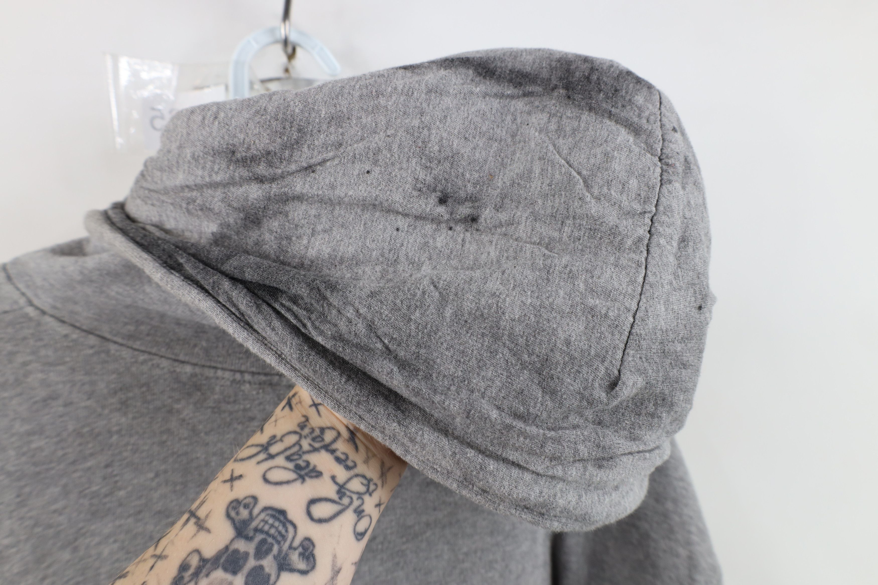 WeSC WESC Embossed Streetwear Hoodie Sweatshirt Heather Gray Size US L / EU 52-54 / 3 - 12 Thumbnail