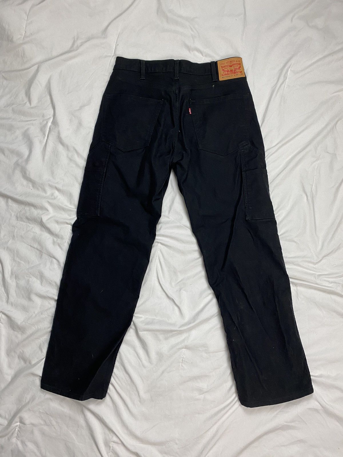 Levi's Black Levi’s Carpenter Pants Size US 32 / EU 48 - 2 Thumbnail