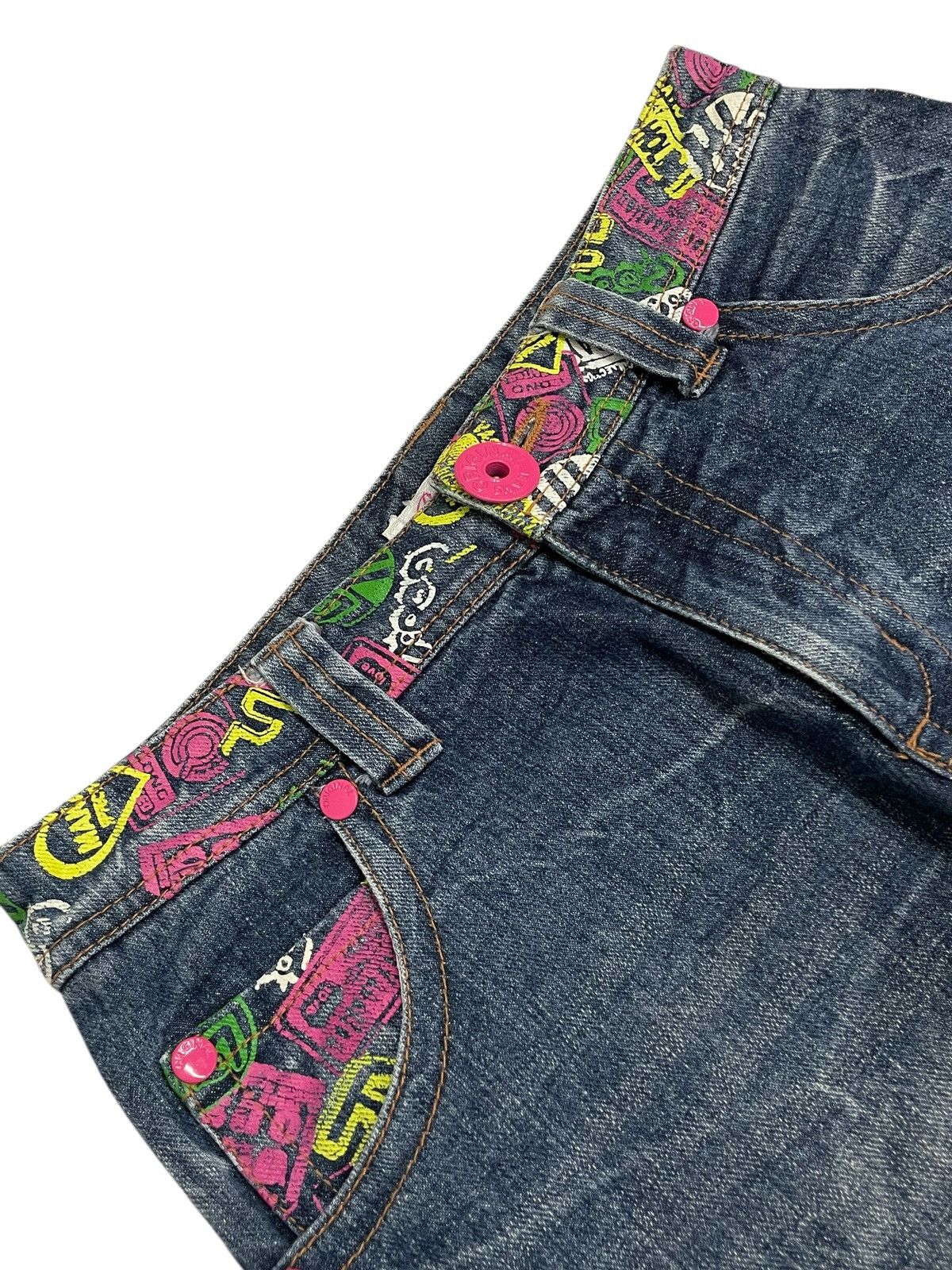 20471120 × Japanese Brand Petit Berry Graffiti Honeycomb Mark Art Clone Devgru Style Size US 28 / EU 44 - 11 Thumbnail