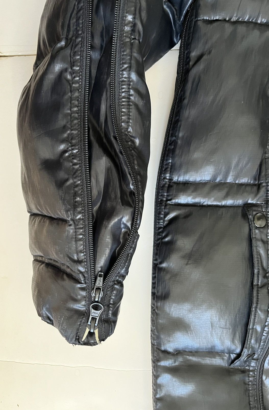 Topman Topman, Quilt Insulated Nylon Zipper Coat, US Men Small Size US S / EU 44-46 / 1 - 12 Thumbnail