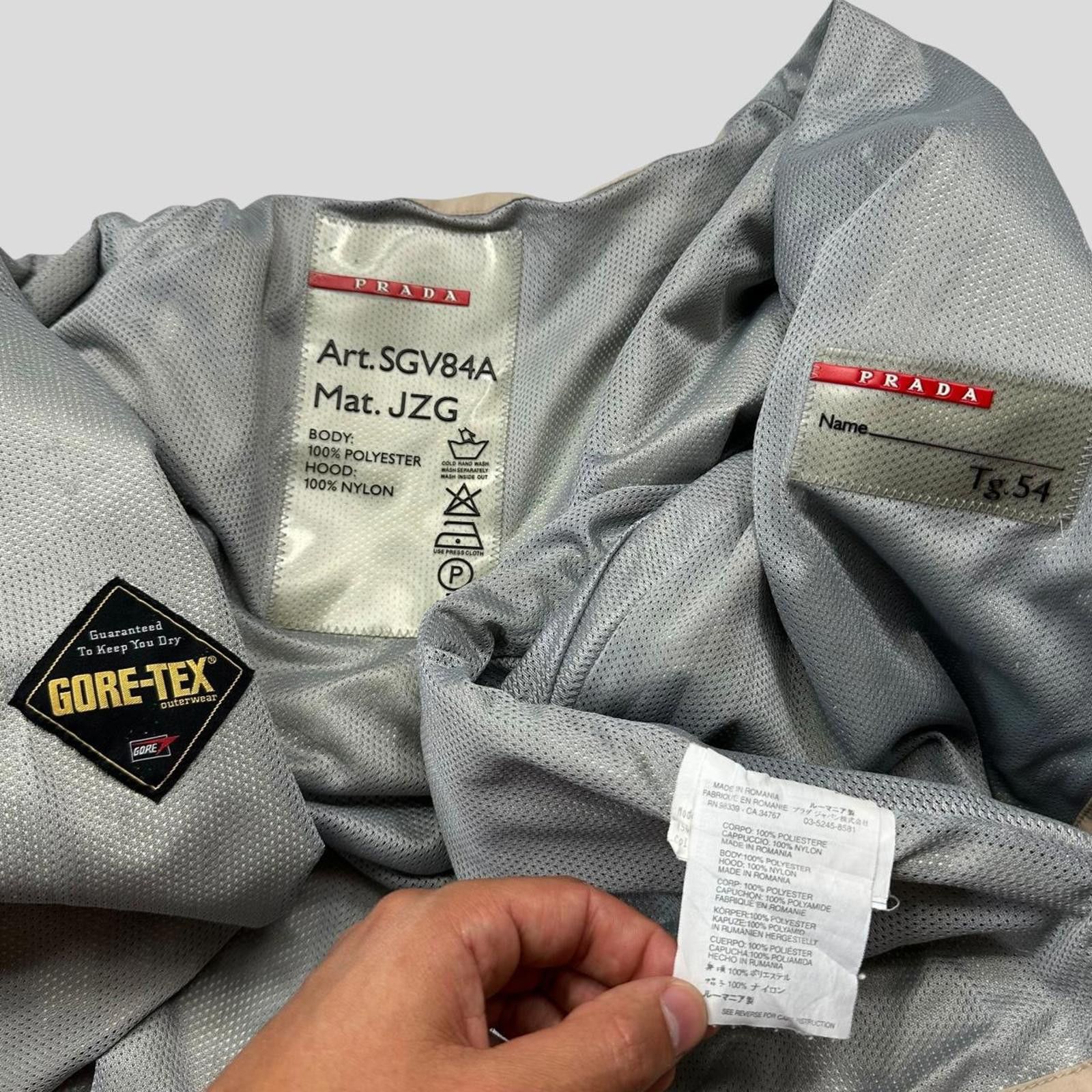 Prada Prada Sport 00’s Goretex Stash Pocket Jacket IT54 L/XL Size US L / EU 52-54 / 3 - 8 Thumbnail