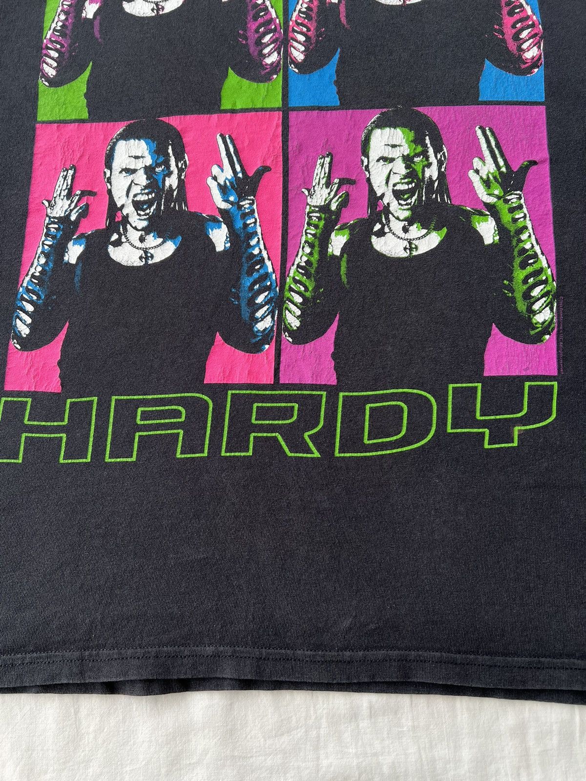 WWE Vintage 2000s Jeff Hardy WWE Wrestling Graphic Y2k T-shirt Size US XL / EU 56 / 4 - 7 Thumbnail