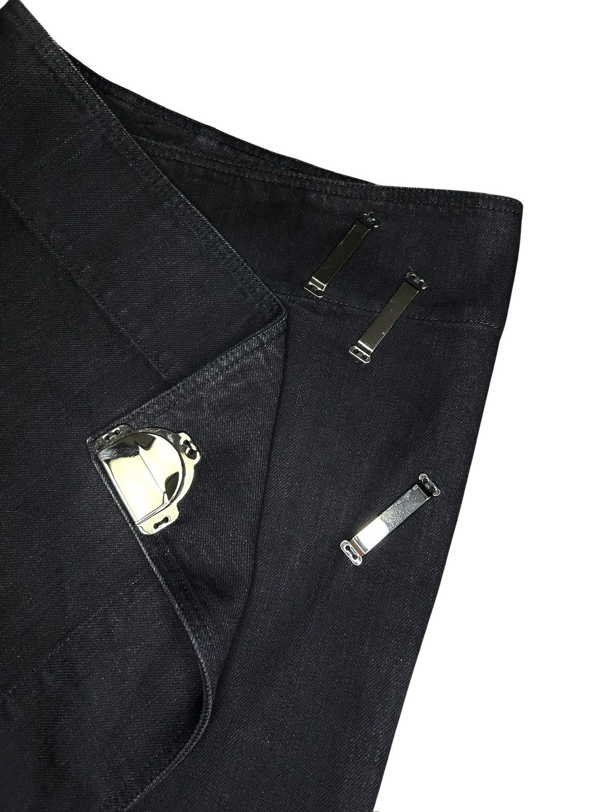 Celine Pheobe Philo Hook Skirt Size 26" / US 2 / IT 38 - 6 Thumbnail