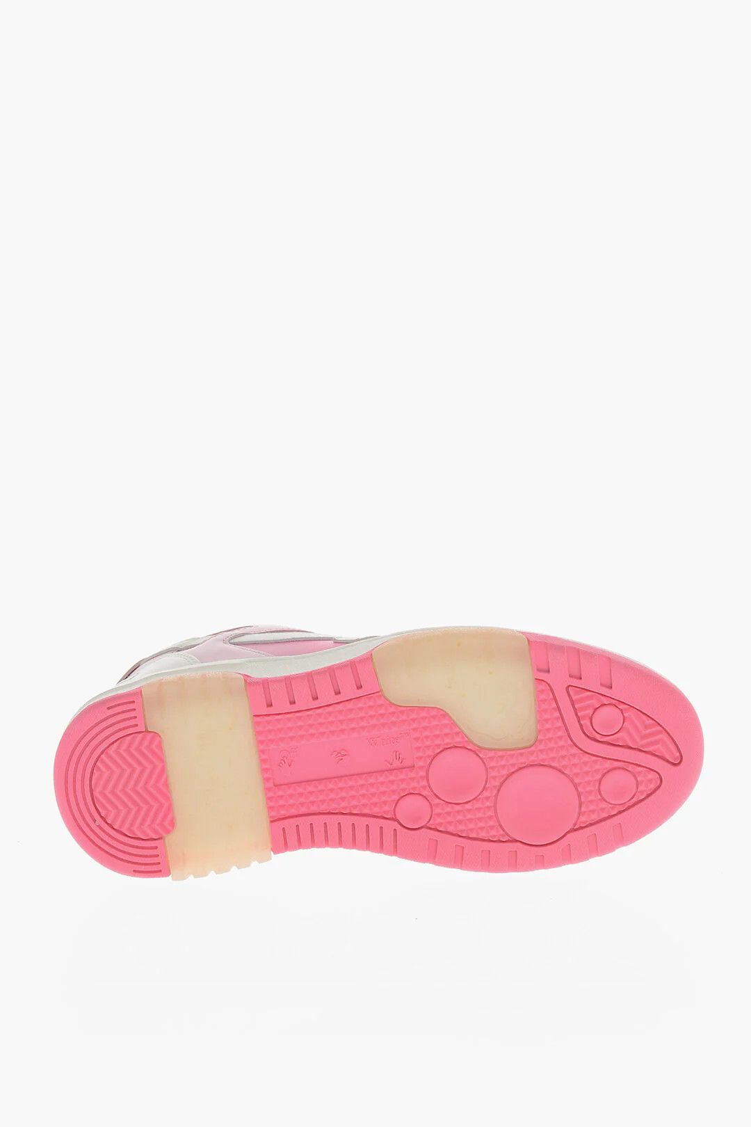 Off-White og1mm0426 Ombre Leather Low-Top Sneakers in White & Pink Size US 5 / IT 35 - 5 Thumbnail