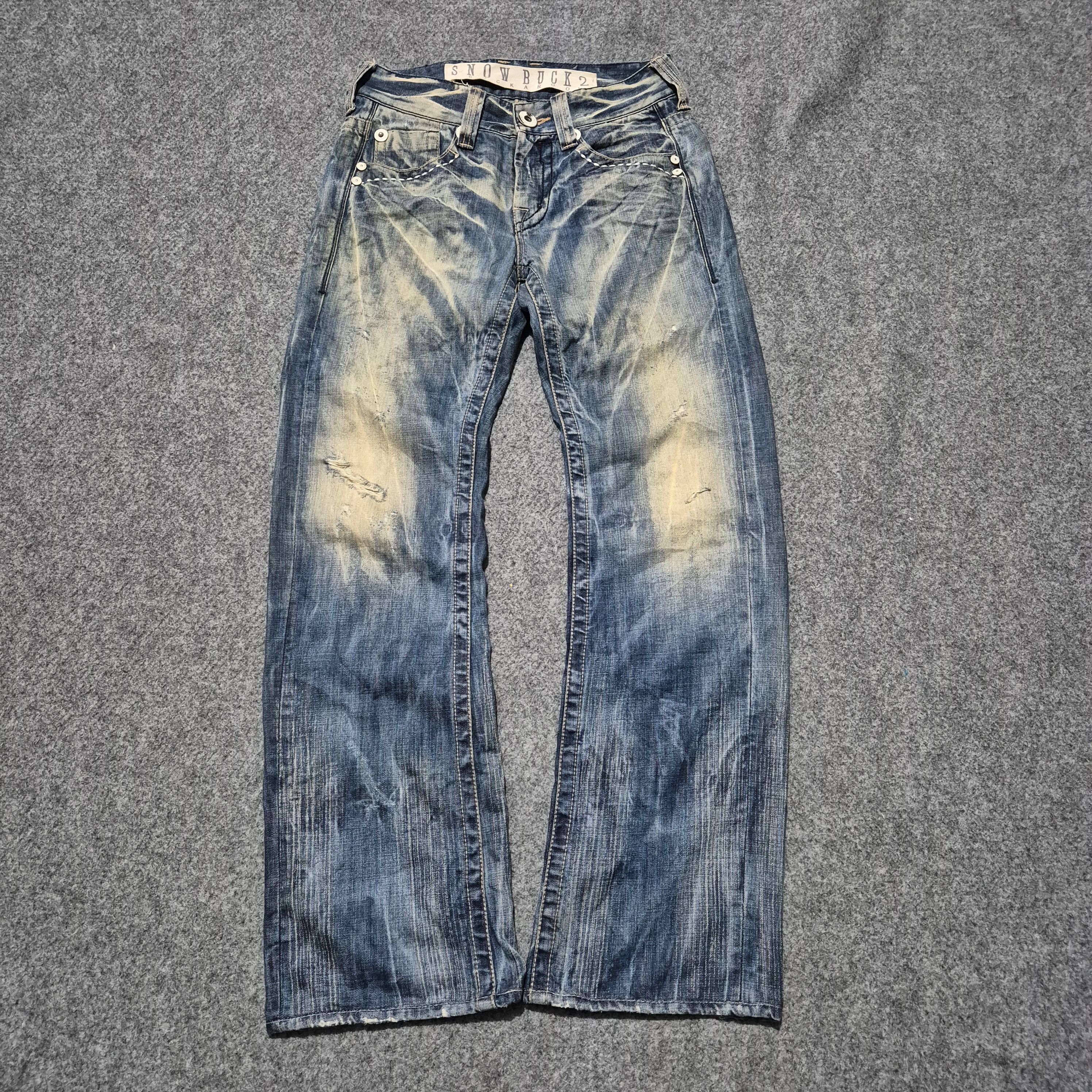 Japanese Brand Buckaroo flared denim Size US 33 - 1 Thumbnail