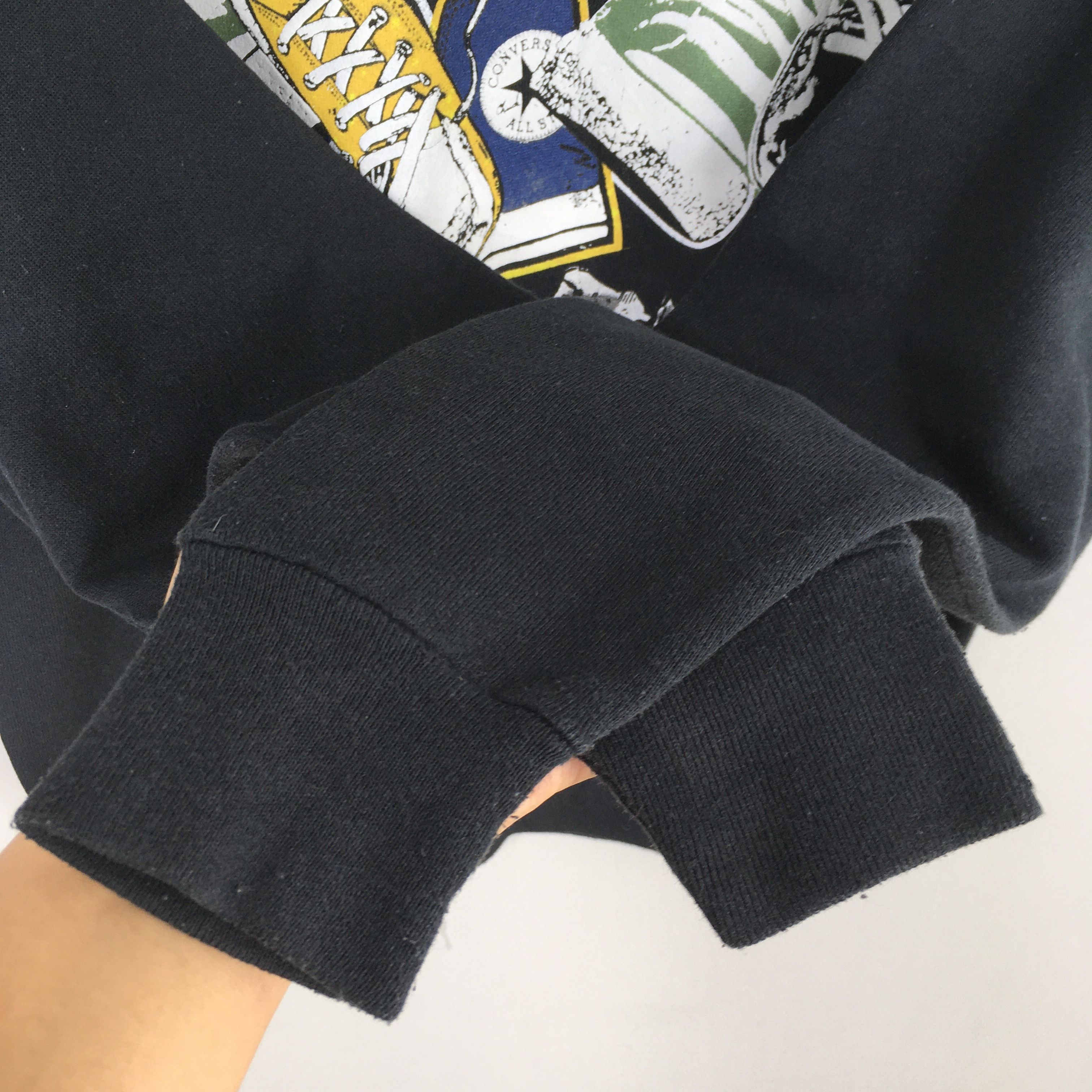 Converse × Vintage Vintage 90s Converse All Star Sweater Medium Size US M / EU 48-50 / 2 - 5 Thumbnail