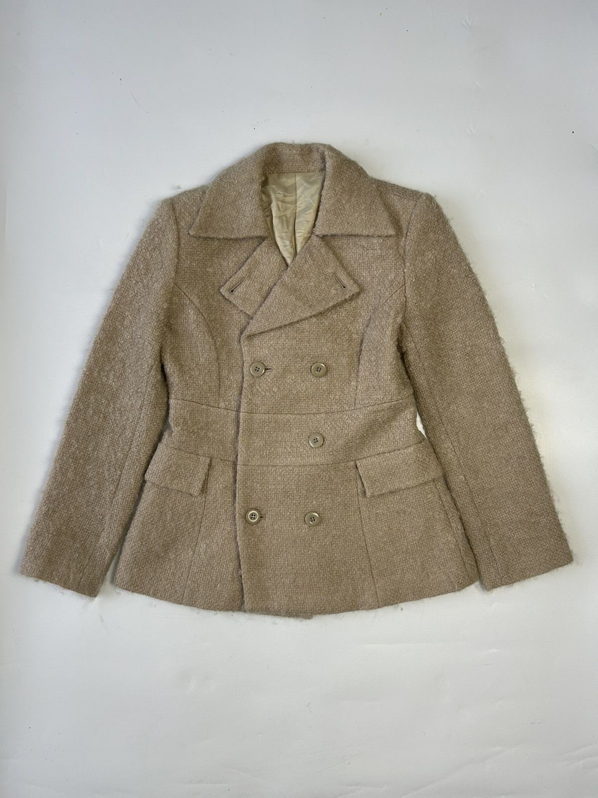 Designer × Michel Klein MICHEL KLEIN FLEECE BLAZER Size S / US 4 / IT 40 - 1 Thumbnail