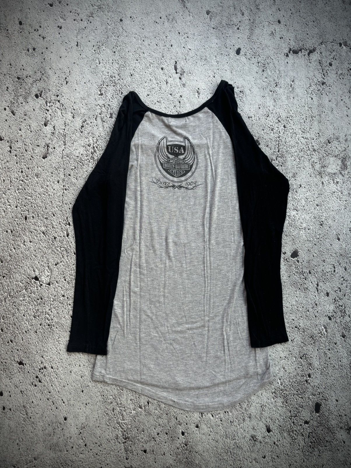 Harley Davidson Harley Davidson Raglan Lognsleeve Size US S / EU 44-46 / 1 - 2 Thumbnail