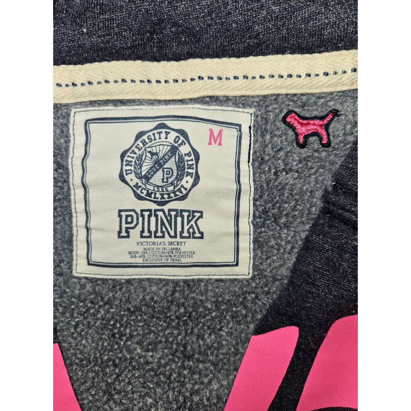 Victoria's Secret - "Victoria'S Secret Hoodie" clearly identifies the product Size M / US 6-8 / IT 42-44 - 2 Thumbnail