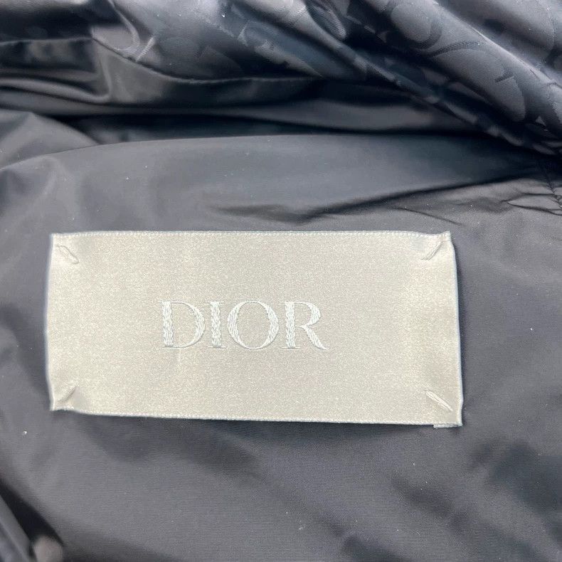 Dior Dior SS23 Logo full-print quilted zipper stand-up collar do Size US L / EU 52-54 / 3 - 4 Thumbnail