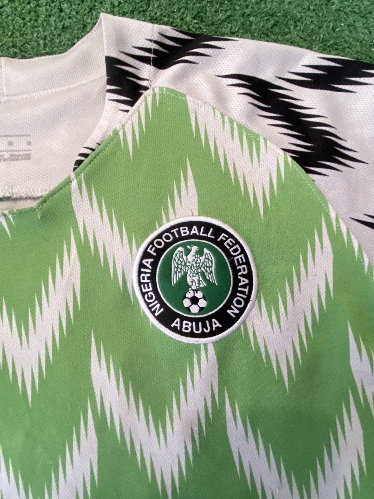 Nike 2018 Nike Nigeria Mens Home Soccer Jersey world cup Size US M / EU 48-50 / 2 - 2 Thumbnail