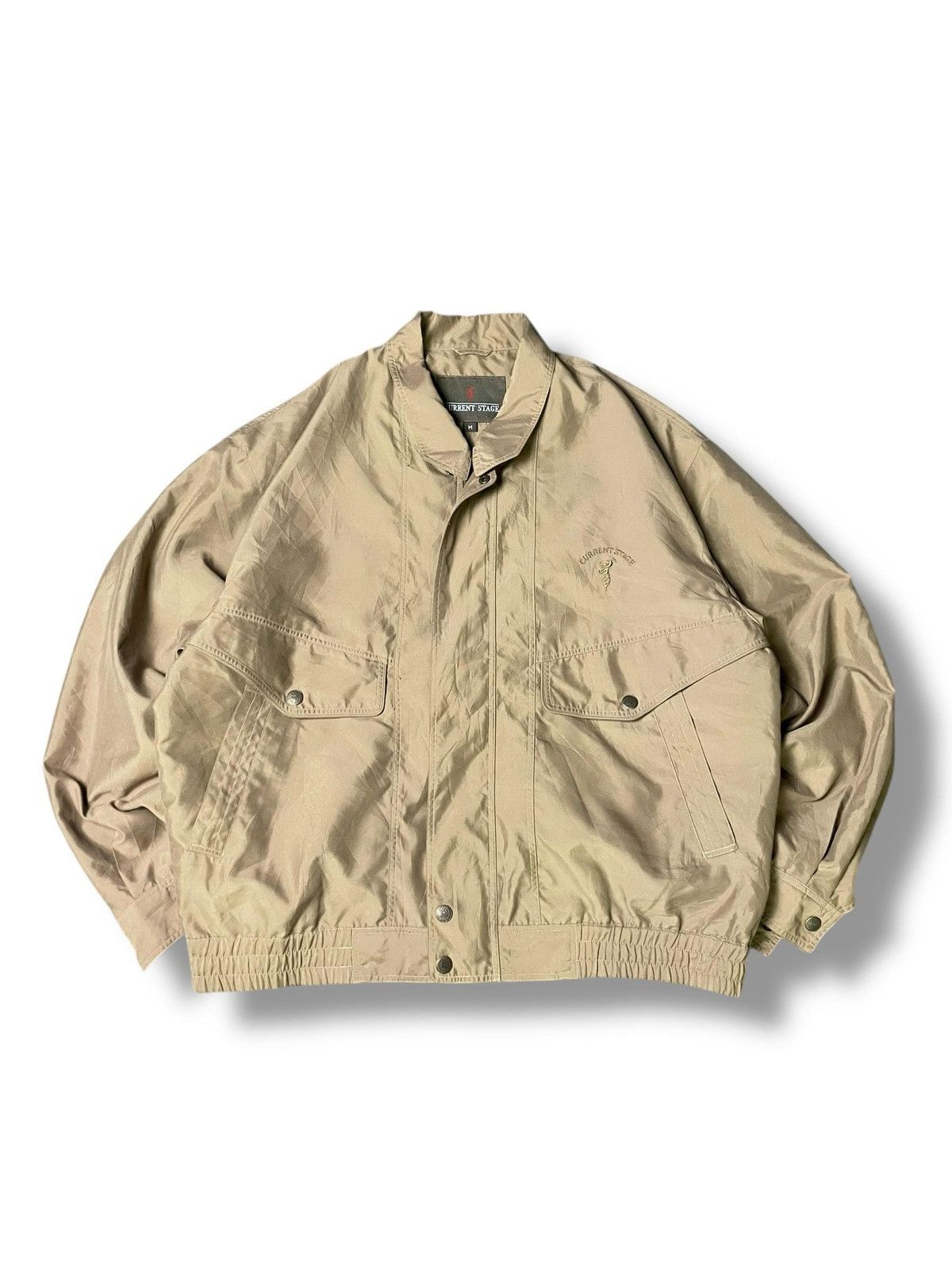 Japanese Brand Current Stage Brand Hidden Zipper Light Jacket (6) Size US M / EU 48-50 / 2 - 1 Thumbnail