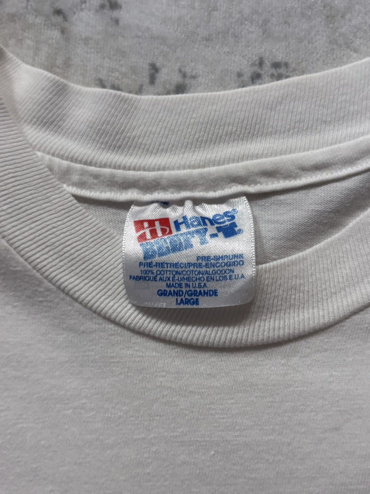 Vintage 90’s Hope Lives When People Remember Vintage Tee Size US L / EU 52-54 / 3 - 5 Thumbnail