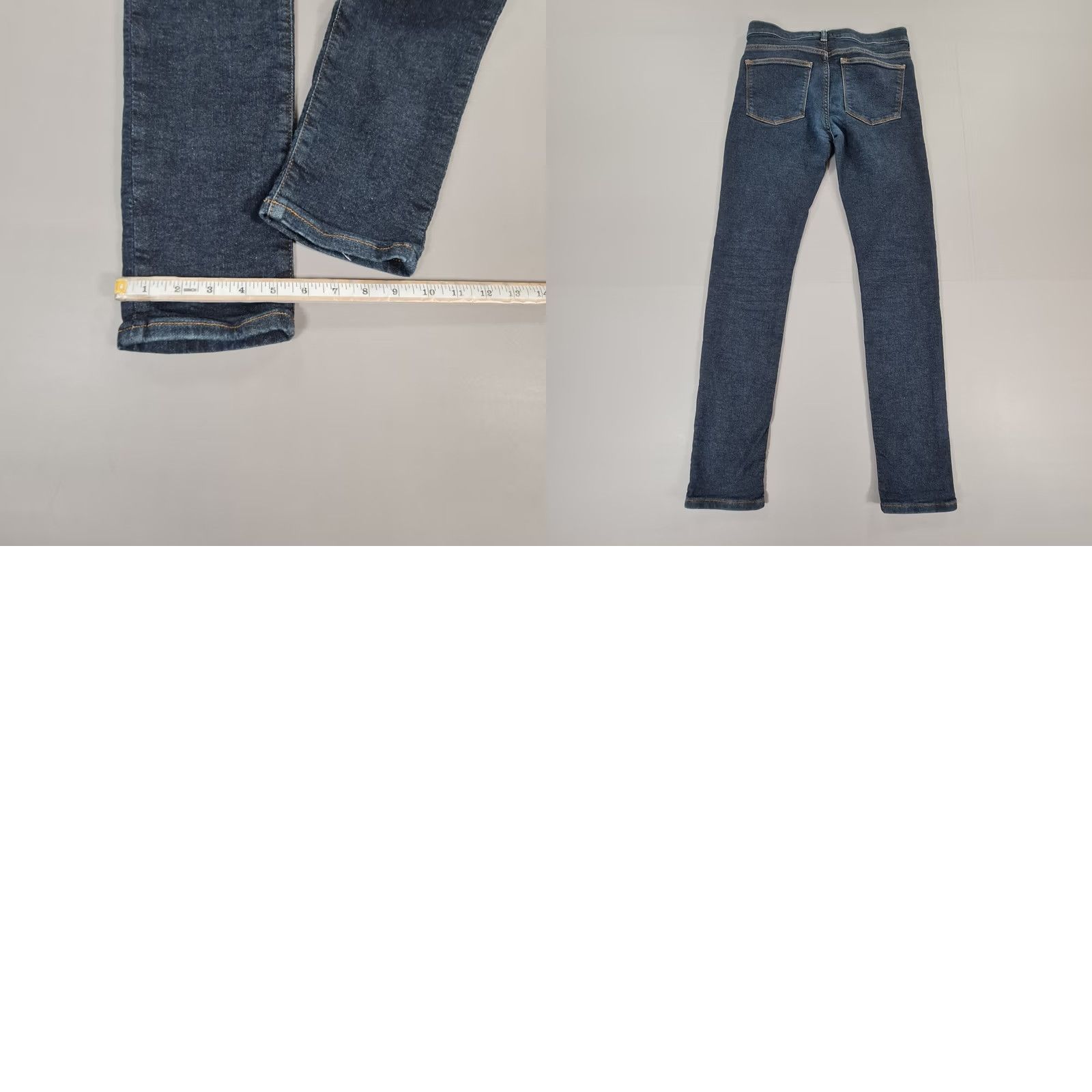 Reiss Reiss Jeans Blue W30 L31 Skinny Fit Stretch Denim Dark Wash Mens Jeans Size US 30 / EU 46 - 8 Thumbnail