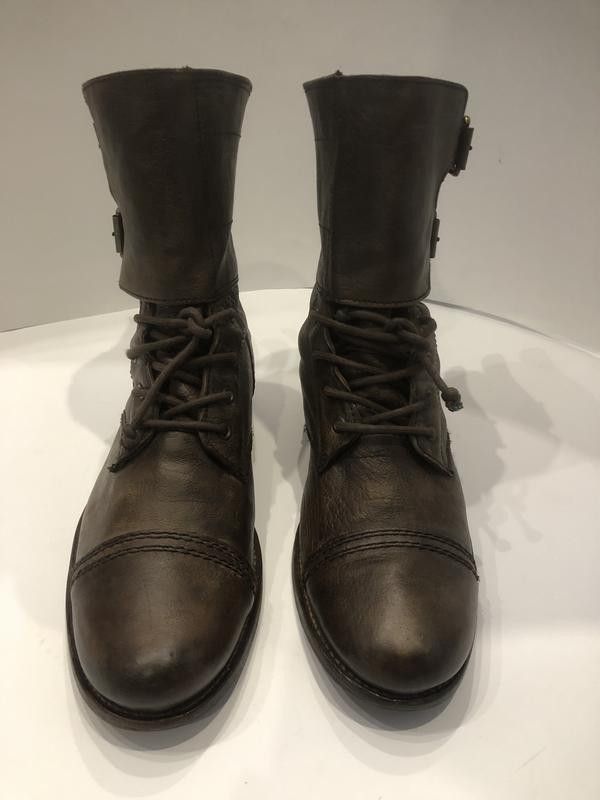 All store Saints Black Leather/Hair Calf Damisi Boot 36 Rare