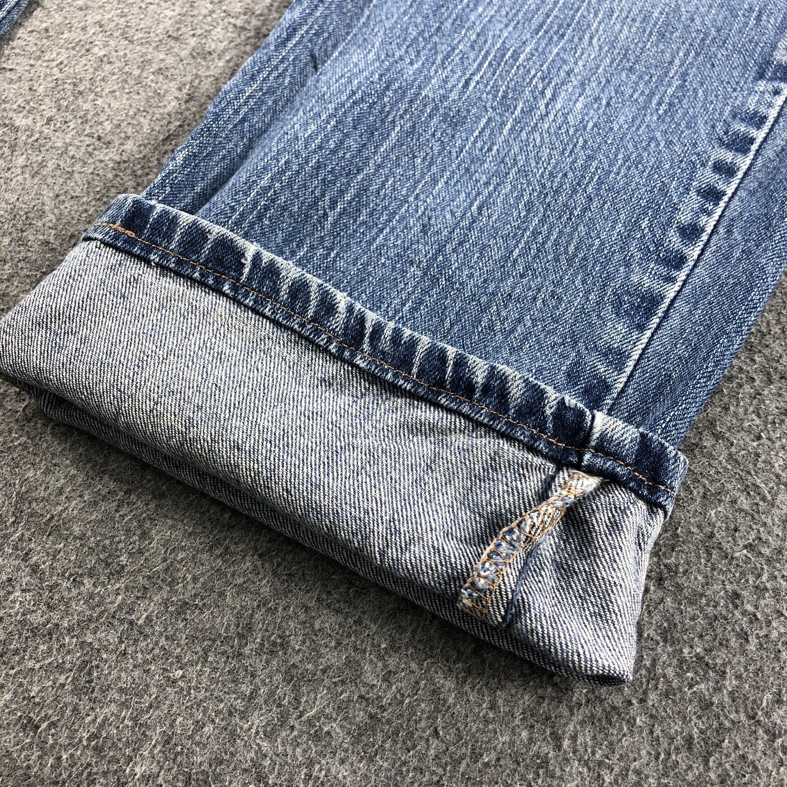 Levi's Faded Blue Denim Vintage Levis 505 Jeans-J1044 Size US 36 / EU 52 - 7 Thumbnail