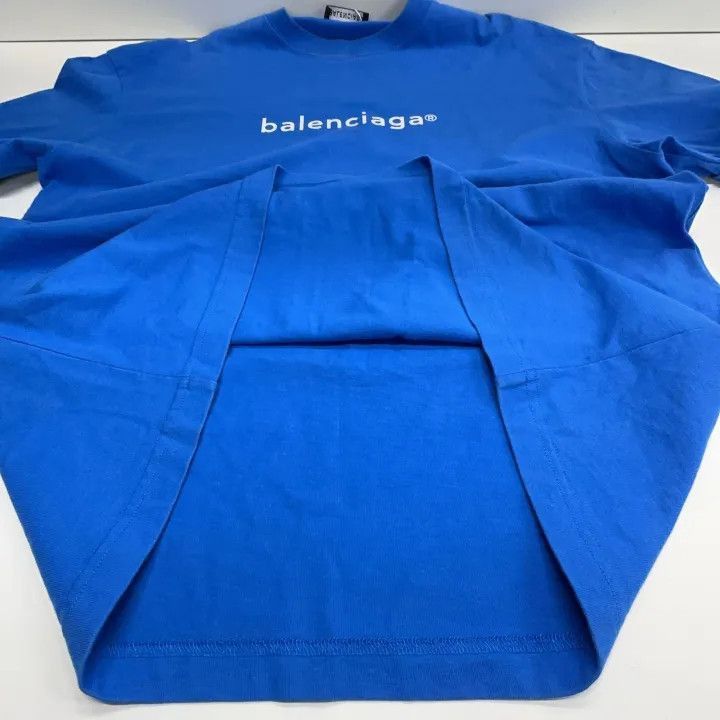 Balenciaga Balenciaga Balenciaga Logo Print Relaxed Fit TShirt -2507 Size US S / EU 44-46 / 1 - 8 Thumbnail