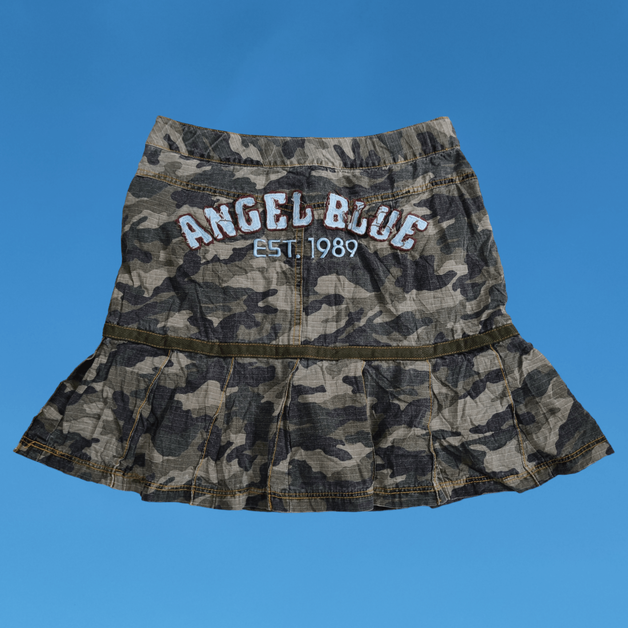 Angel Blue Angel Blue Nice Design Camo Mini Skirts Size 27" / US 4 / IT 40 - 1 Thumbnail