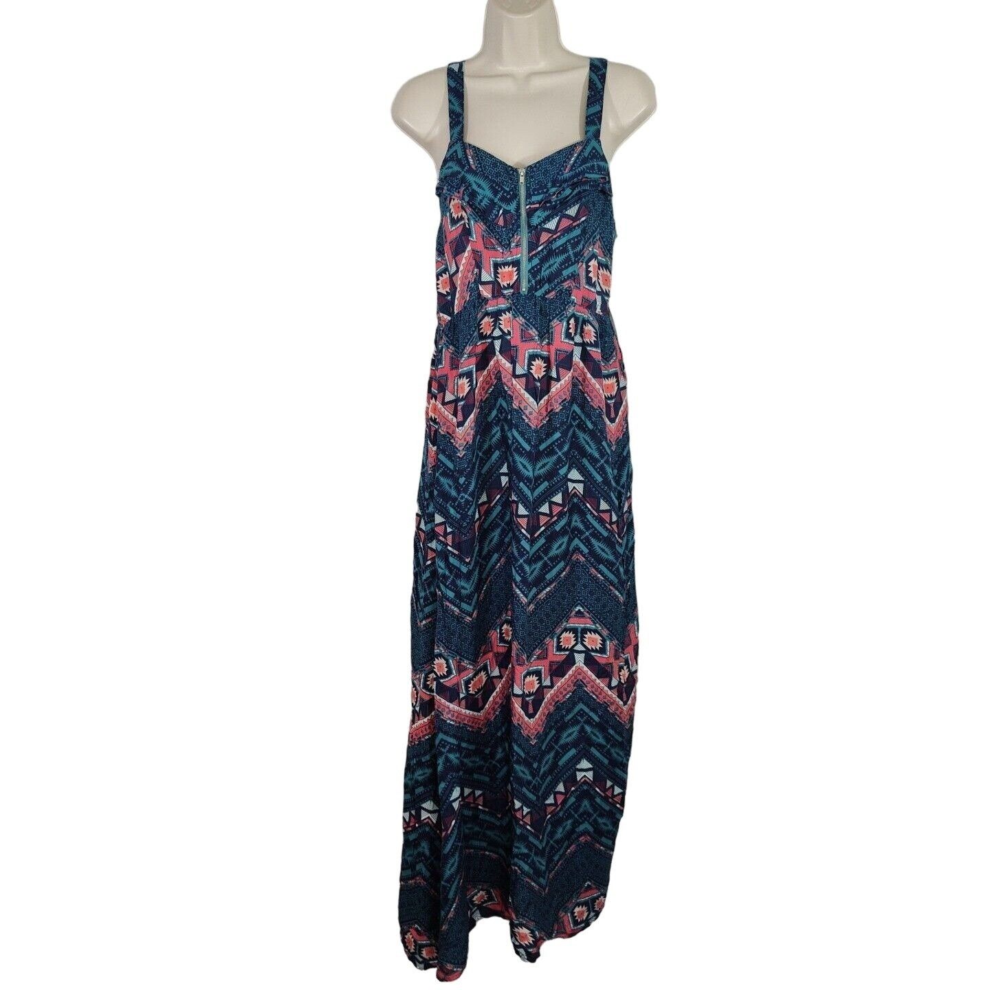 Other Charlotte Russe Maxi Dress Sleeveless Women Size L Green Pin Size L / US 10 / IT 46 - 1 Thumbnail