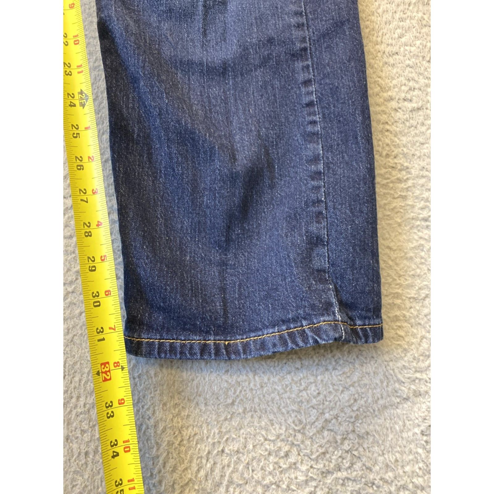 Levi's Levi's 505 Jeans Men 40x32 Straight Leg Denim Medium Wash Cotton Adult Classic Size US 40 / EU 56 - 4 Thumbnail