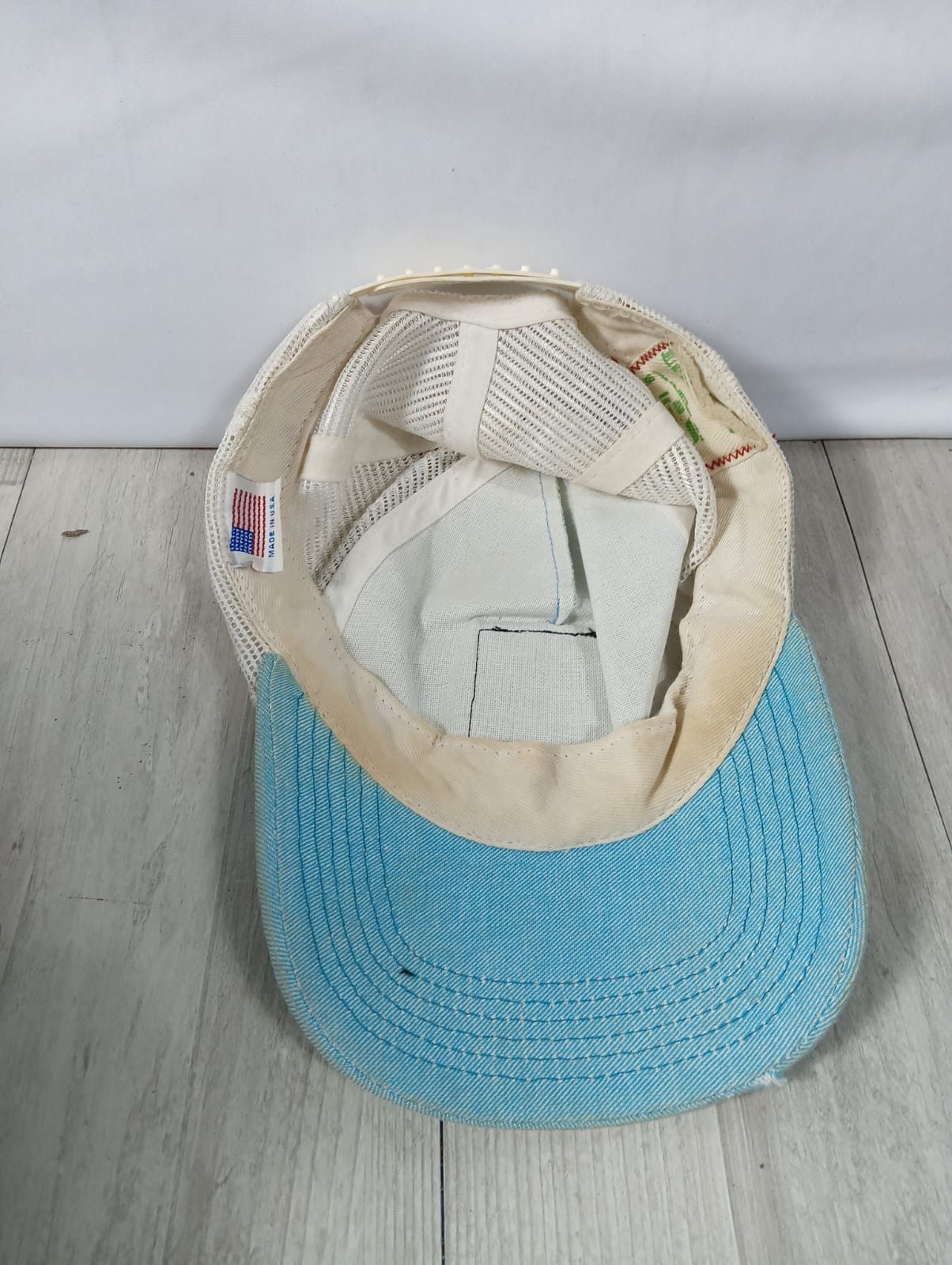 Vintage Vintage Hawaii TRUCKER CAP cap big logo free size Size 36 - 9 Thumbnail