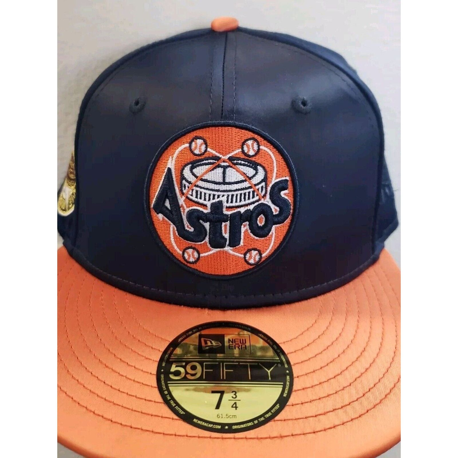 New Era Houston Astros Hat 1968 All Star Game Satin 7 3/4 New Era Size ONE SIZE - 1 Thumbnail