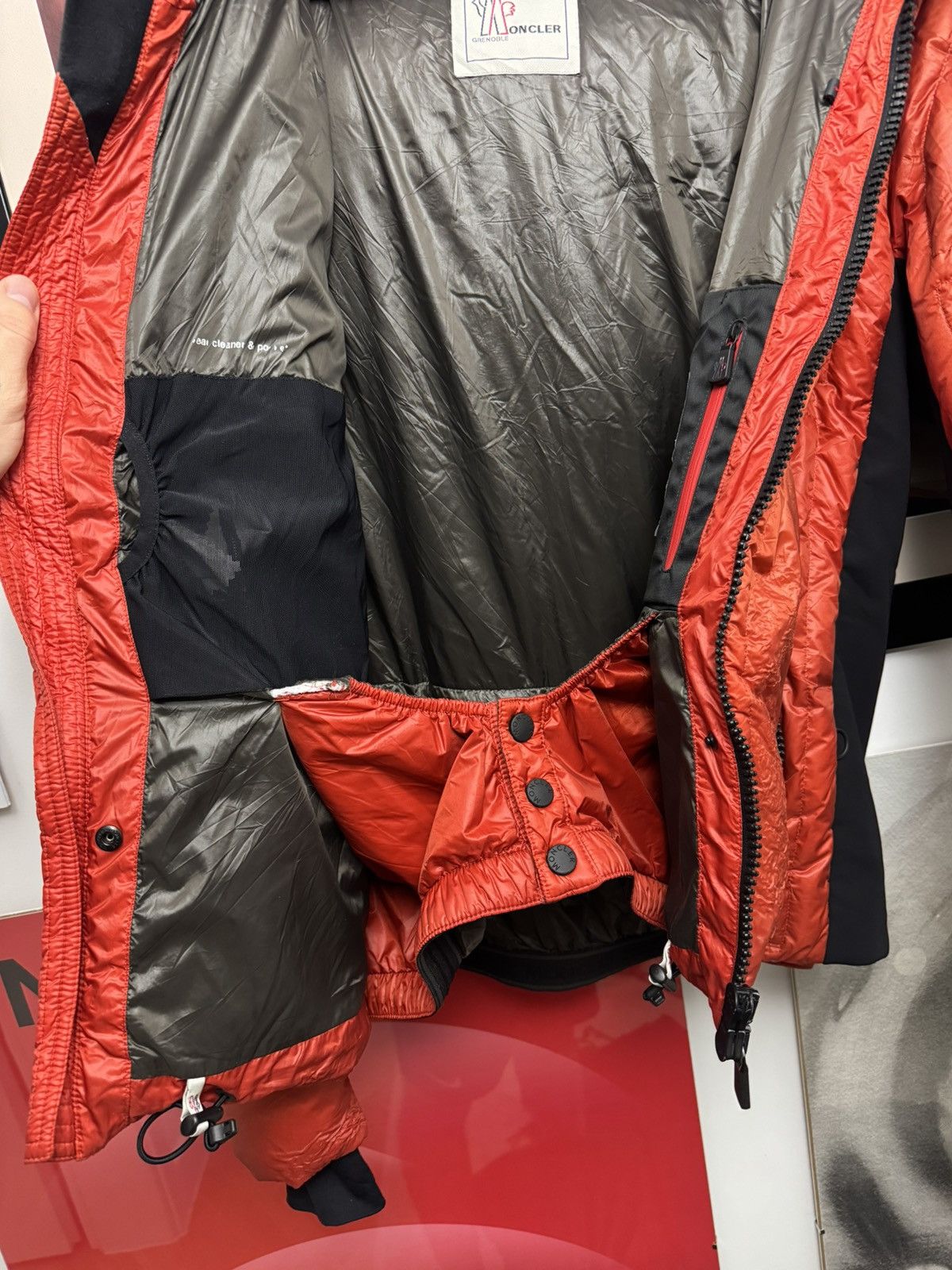 Moncler Moncler Grenoble Ski Down Puffer Jacket Designer Snow Rare Size US L / EU 52-54 / 3 - 9 Thumbnail