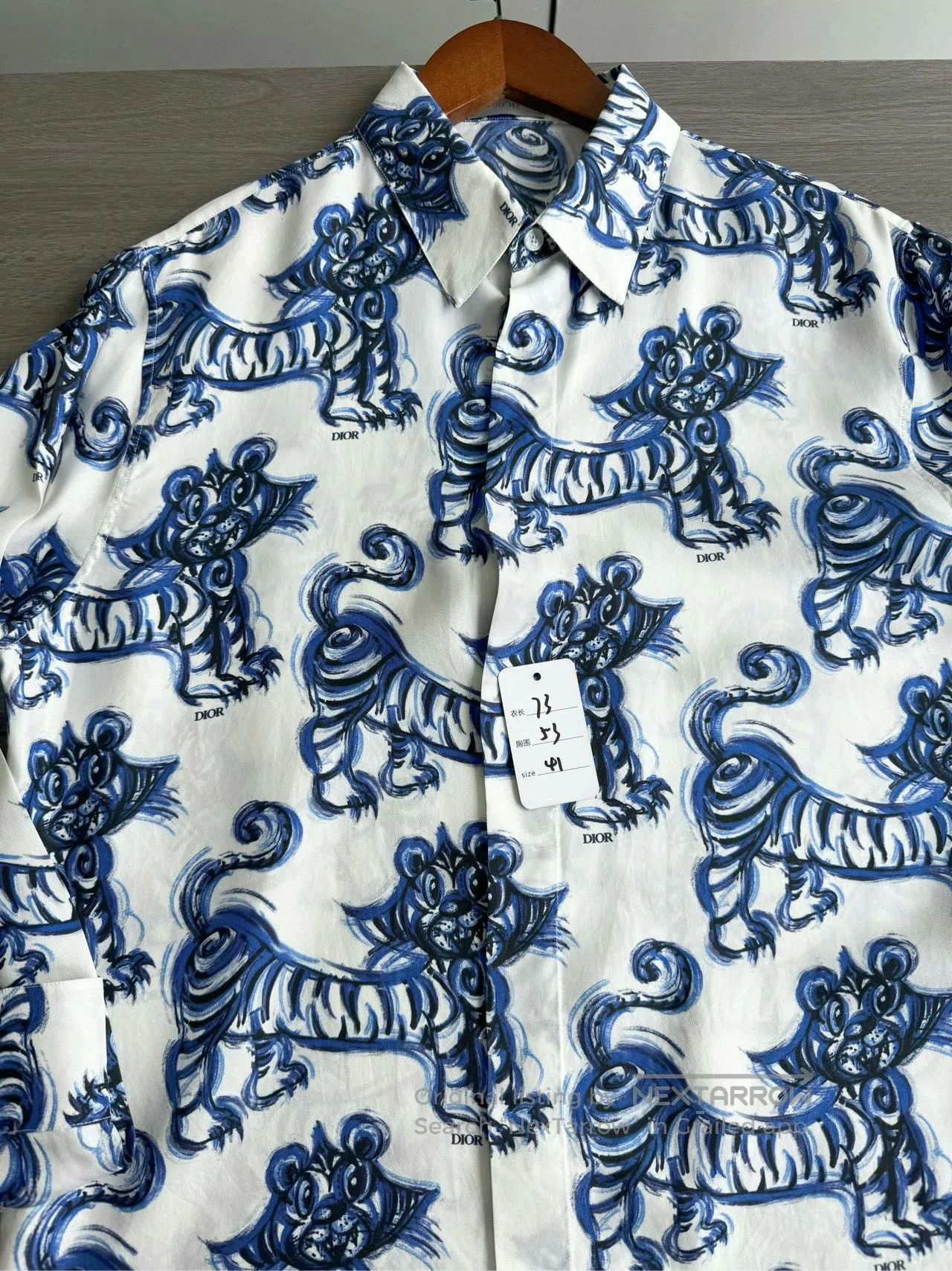 Dior Dior x Kenny Scharf Tiger Limited LS Shirt. Size US M / EU 48-50 / 2 - 9 Thumbnail