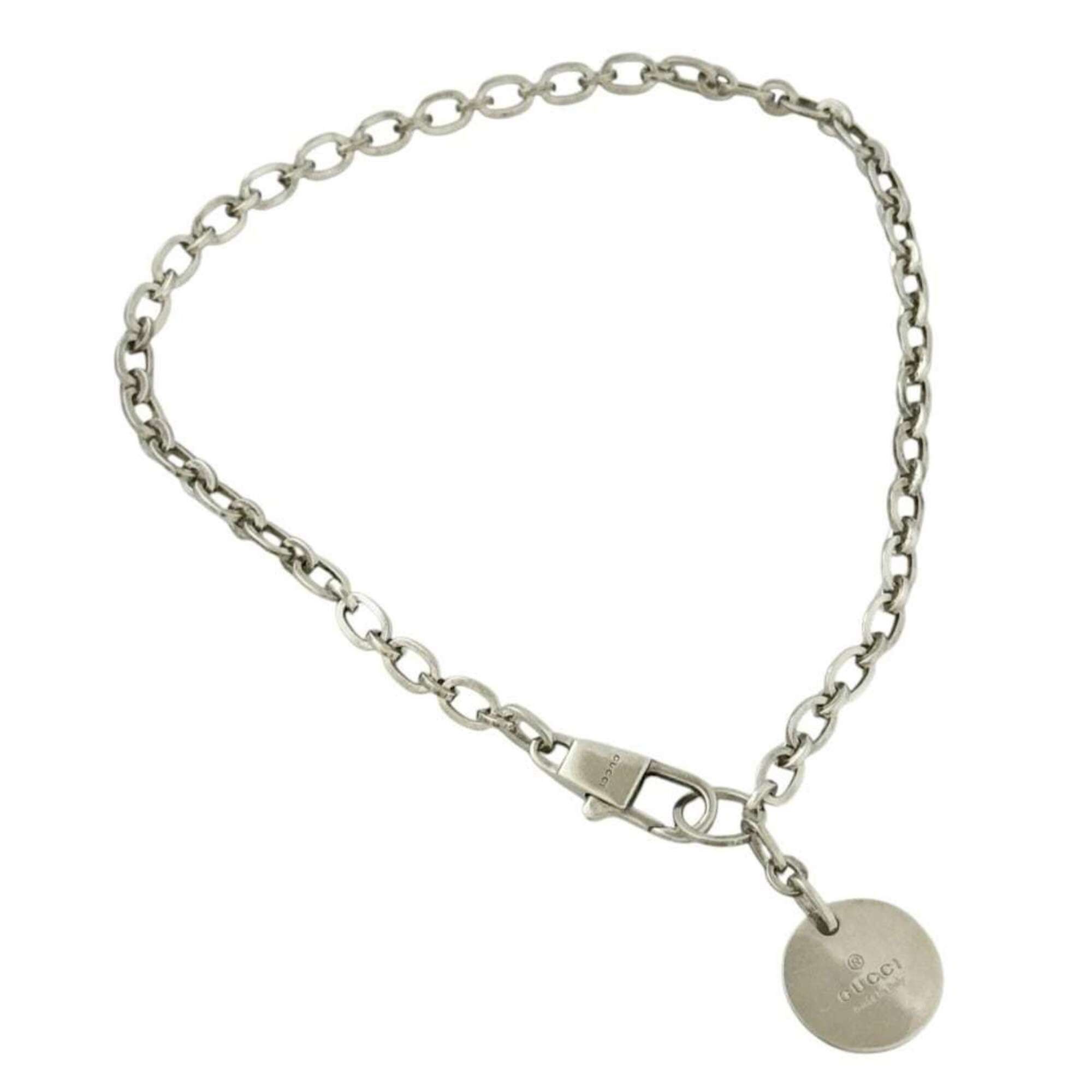 Gucci Gucci unisex pendant necklace, 41cm, sterling silver (925). Size ONE SIZE - 1 Thumbnail