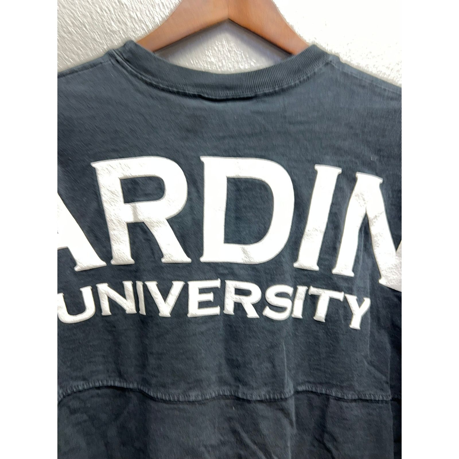 Vintage Harding University Long Sleeve Shirt Black Spirit Jersey S Size US S / EU 44-46 / 1 - 9 Thumbnail