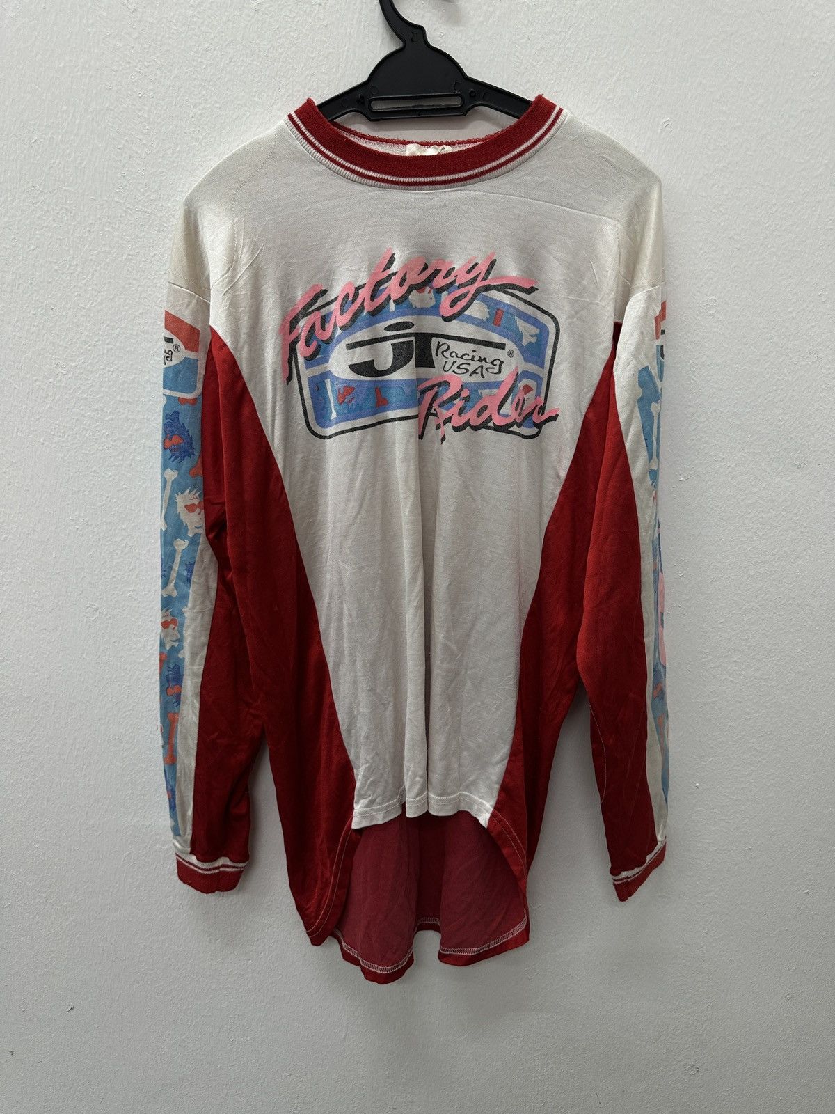 Fox Racing Vintage JT Racing Jersey L/S Shirt Size US L / EU 52-54 / 3 - 14 Thumbnail